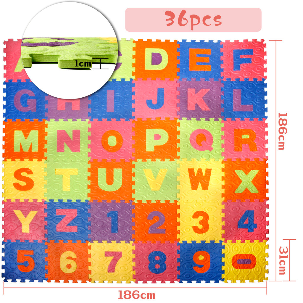 Alphabet foam puzzle mat on sale