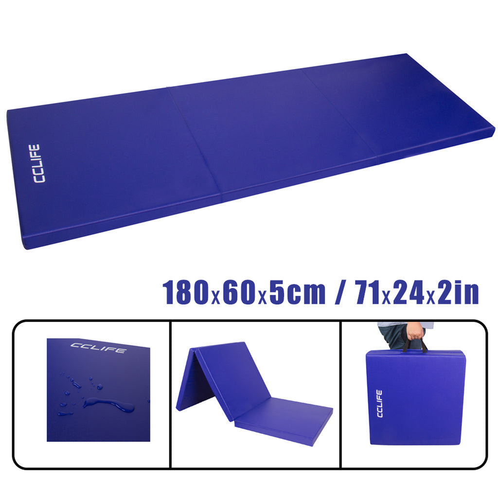 ZERRO Blue Foldable Gymnastics Mat