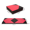 ZERRO Rosy Red & Black Foldable Gymnastics Mat