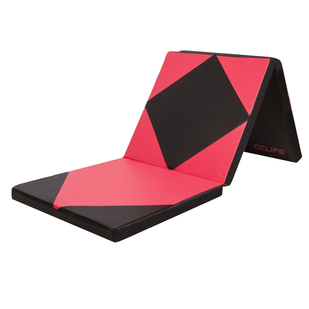 Pink and black gymnastics mat hot sale