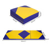 ZERRO Yellow & Blue Foldable Gymnastics Mat