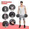 ZERRO Dumbbell Set with Handle Adjustable 2 x 10 kg 2 x 15 kg 2 x 20 kg