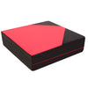 ZERRO Rosy Red & Black Foldable Gymnastics Mat