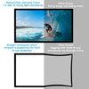 Projector Screen Fixed Frame Wall Mountable