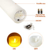 LED Candles Real Wax or Plastic 3/5 pcs
