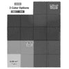 ZERRO EVA flooring mats 30x30 black+gray