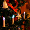 White LED Christmas Candle Lights 20 30 40 pcs