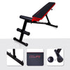 ZERRO Adjustable Weight Bench Foldable Weight Lifting Sit Up