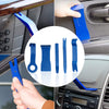Adhesive Weights Scraper Set Car Interior Trim Removal Tool Plastic for Panel Door 9 pcs