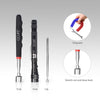 Telescopic Magnetic Pickup Tool with Long Reach Claw Inspection Mirror LED Light Pick up Grabber 7 pcs