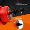 ZERRO 2in1 Dumbbell & Barbell Set Iron Dumbbell Set