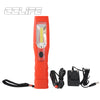 Lampe de travail rechargeable 3W COB LED Lampe d'inspection avec base magnétique et crochets doubles