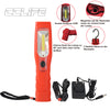 3W COB LED Rechargeable Work Light Inspection Lamp con base magnetica e doppi ganci