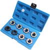 Thread Restorer Kit  for Drive Shafts and Cardan Shafts Thread Re-Cutting Cleaning Repairing Set-M20 M22 M24 8 pcs