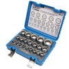 Multi-tooth Socket 12 points Gear Lock Spline Socket Wrench Set 8-36mm 21 pcs 1/2"