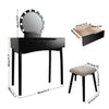 Makeup Table with LED Light Modern
