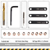 16 pcs Brake Caliper Guide Pin Thread Repair Set Repair Kit for Brake Threads Compatible | M9 x 1.25