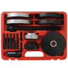Wheel Bearing Tool Set, 72 mm Compact Bearing Disassembly and Assembly Tool 16 Pcs