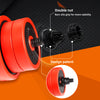 ZERRO 2in1 Dumbbell & Barbell Set Iron Dumbbell Set