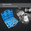 Universal Pneumatic Brake Caliper Rewind Tool Disc Air Back Piston Wind Back Spreader 16 pcs Kit
