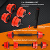 ZERRO 2in1 Dumbbell & Barbell Set Iron Dumbbell Set