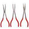 Extra Long Reach Nose Pliers Set 0-45-90° 3 pezzi