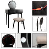 Makeup Table with LED Light Modern