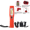 3W COB LED Rechargeable Work Light Inspection Lamp con base magnetica e doppi ganci