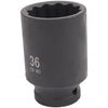 Deep Impact Drive Shaft Socket 36 mm 1/2 inch