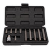 XZN Spline Bit Set 11 pieces