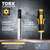 T-Star Torx-Schraubendreher-Satz T6-T40 manipulationssicher 11-teilig