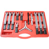 Universal 2/3 Arms Bearing Puller Tool Set Internal External Extractor Kit 12 pcs
