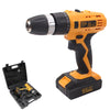 18V Li-ion Electric Cordless Drill Driver Screwdriver with 1 Batterie 17+1