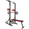 ZERRO Dip Power Power Station with Sit Up Weight Bench