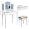 White Dressing Makeup Table 009
