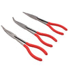 Extra Long Reach Nose Pliers Set 0-45-90° 3 pezzi